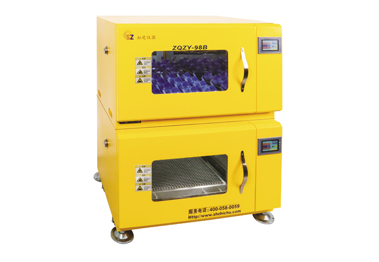 วางซ้อนกันได้ศูนย์บ่มเพาะปั่น ZQZY-98A B C (แต่ละปั่น176L)