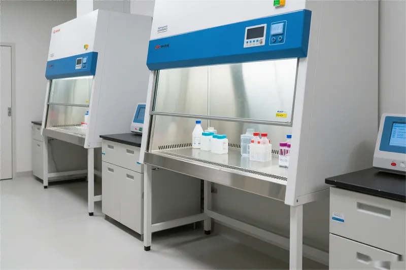 ความแตกต่างในการทำงานระหว่างตู้ biosafety และ laminar flow hoods